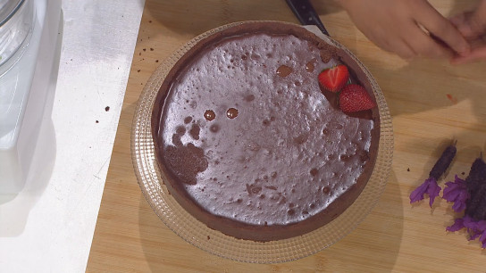 Crostata cioccolata e fragole