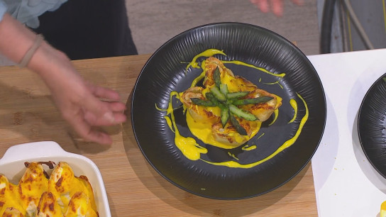 Conchiglioni ripieni agli asparagi