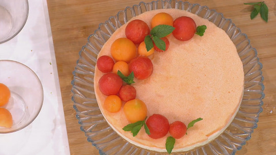 Bavarese allo yogurt melone e anguria