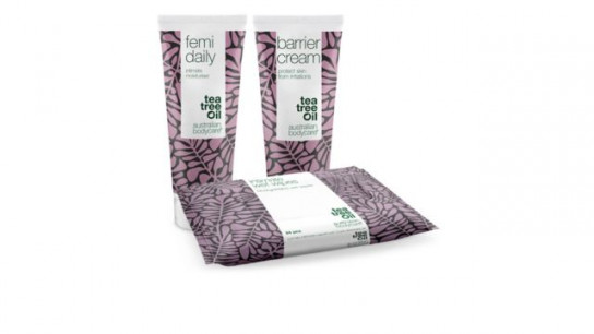 Australian Bodycare
Kit igiene intima:
crema Barrier (100ml)
e gel Femi (100ml)