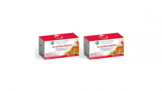 Armores NATURA
10 Giorni Energy kit
integratore (2x10
flaconi da 15 ml)