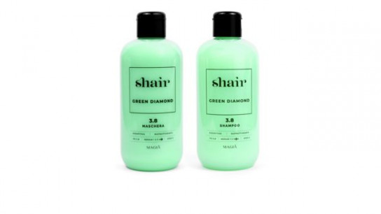 SHAIR
Green Diamond:
shampoo + maschera
(2x250ml)