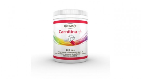 Ultimate
Carnitina+
Integratore
alimentare (120cps)