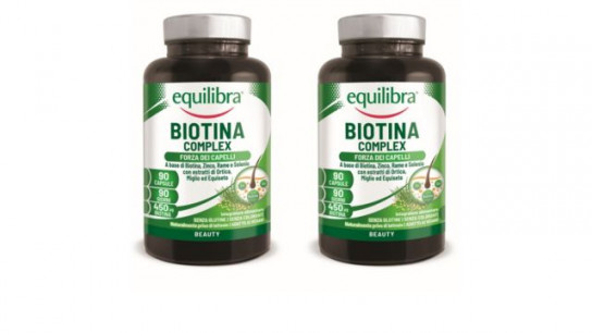 Equilibra®
Biotina Complex
integratore capelli
e pelle (2x90cps)