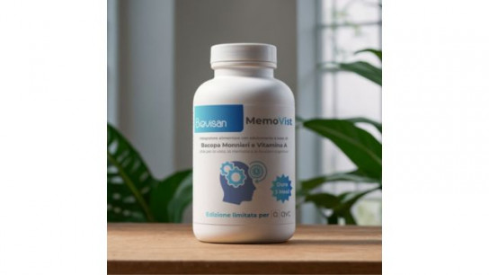 Bievisan
Memovist Integratore
con Bacopa Monnieri e
Vitamina A (180g)