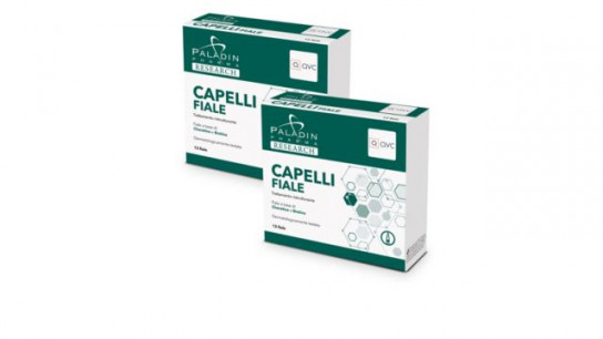 Paladin Pharma
Capelli Fiale 2
trattamenti cosmetici
con Cheratina (24 pz)