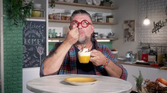 Cappuccino salato alla zucca