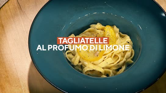 Tagliatelle al profumo di limone